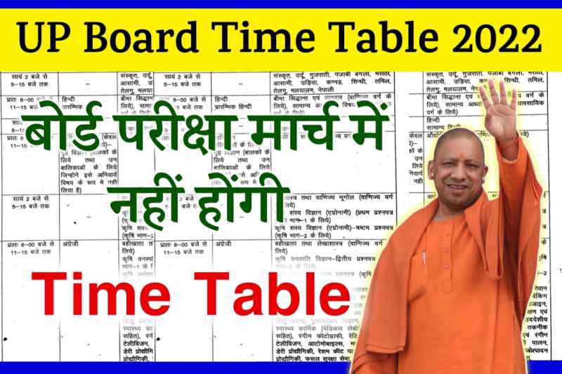 UP Board Time Table: अब मार्च की जगह अप्रैल में होगी बोर्ड परीक्षा, बहुत बड़ी खबर 2 UP Board Time Table