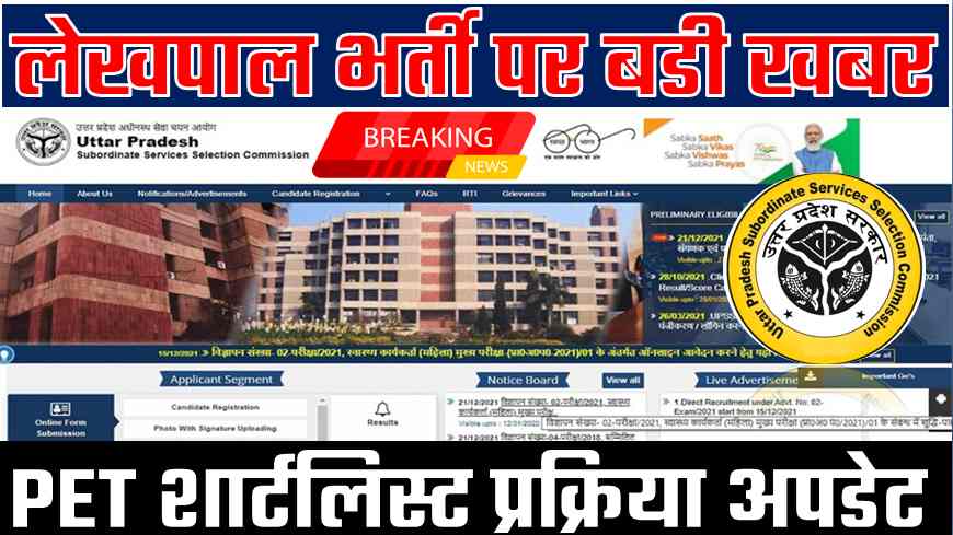 UP Lekhpal Bharti 2022: यूपी लेखपाल भर्ती परीक्षा पर बडी खबर लाखो परीक्षार्थीयो मे रोष 1 UP Lekhpal Bharti