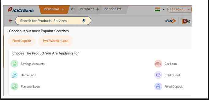 how to take personal loan from icici bank