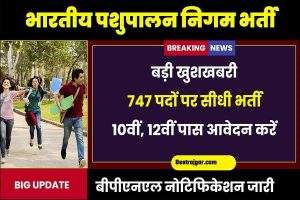 Ration Card Oct Update 2023: दीपावली पर राशन कार्ड धारकों की कटेगी मौज, सरकार देगी बड़ी खुशखबरी जाने पूरी जानकारी । 3 BPNL Bharti 2022 : BPNL Recruitment 2022 भारतीय पशुपालन निगम लिमिटेड भर्ती 747 पद