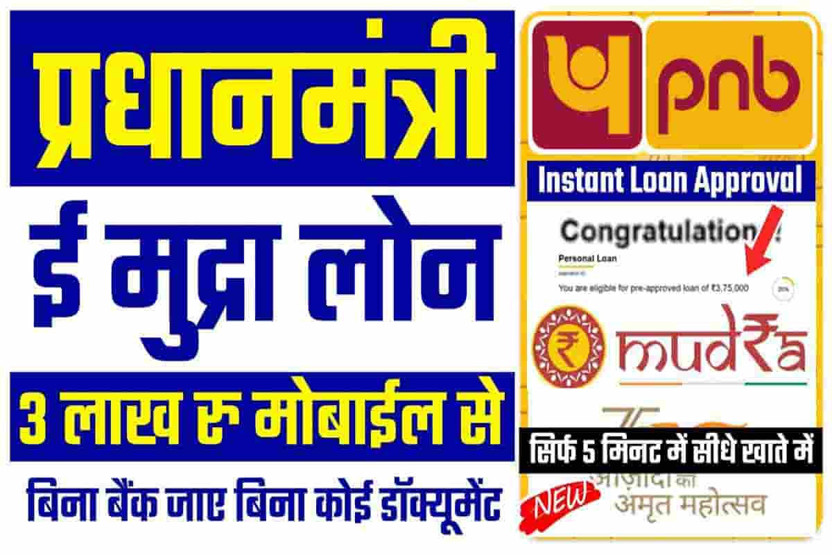 PNB E Mudra Loan