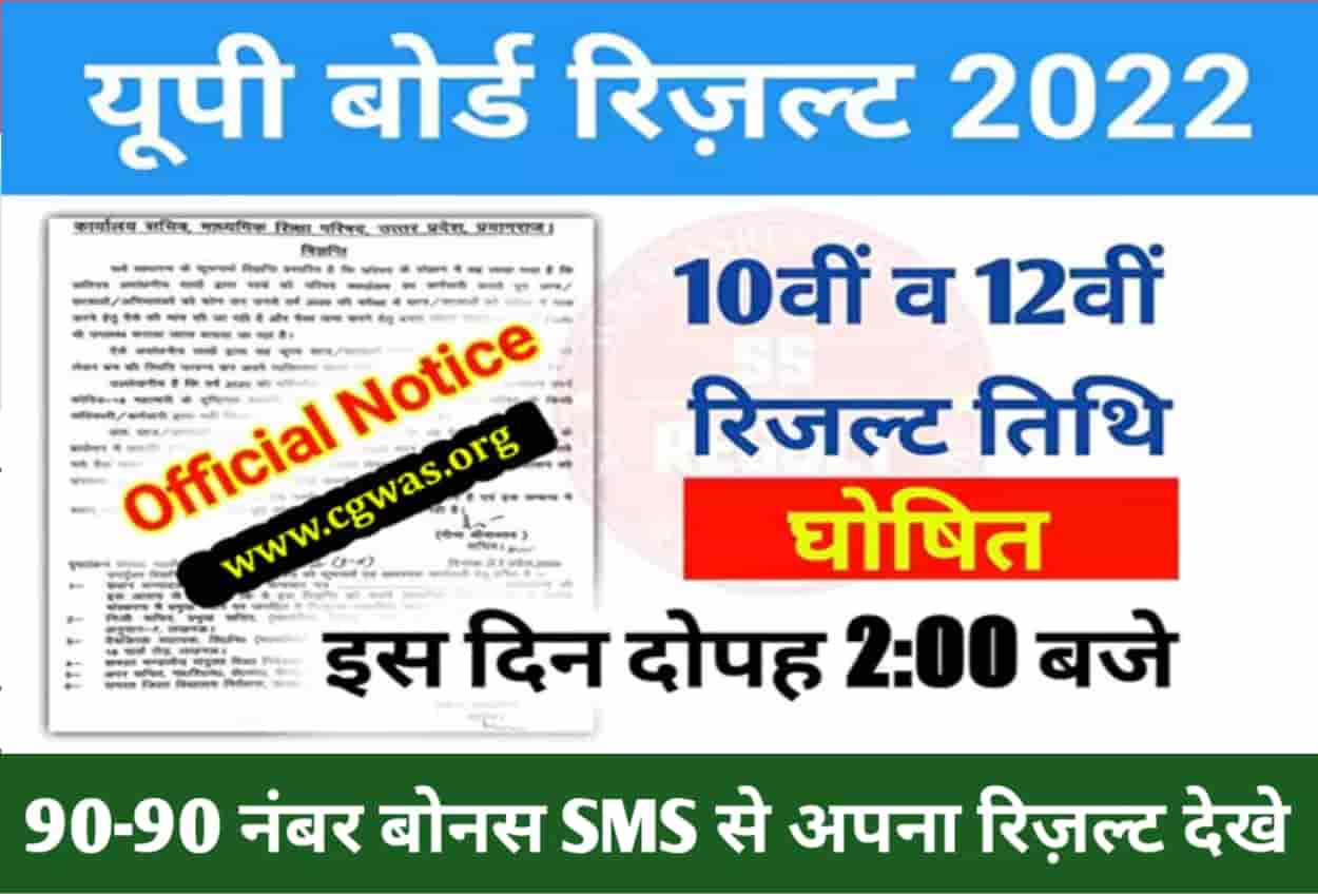 UP Board 10th 12th Result: