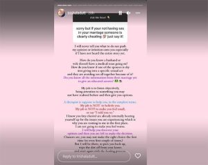 अगर शादी में शारीरिक संबंध नहीं है तो क्या व्यक्ति धोखा दे रहा है? Sanjay Dutt's daughter Trishala's answer