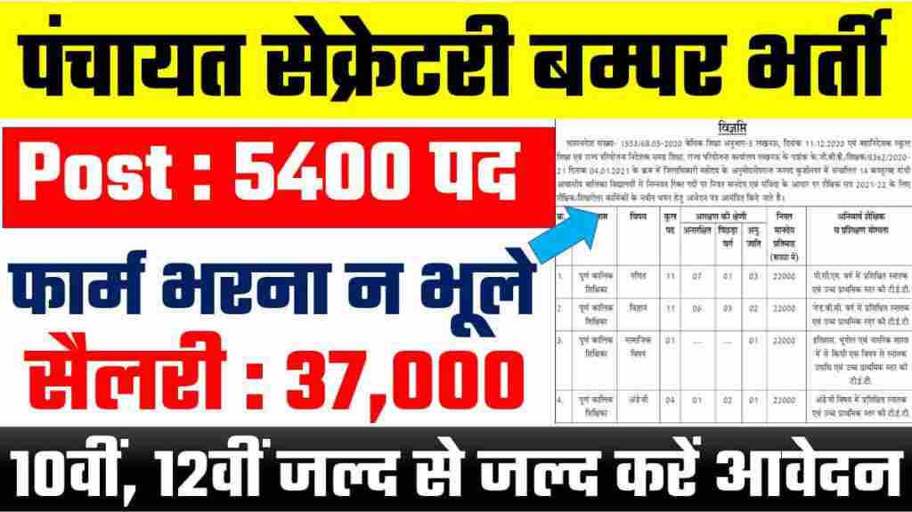 panchayat secretry bharti 1024x575 1