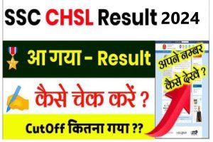SSC CHSL Result Out 2024 Download Now SSC CHSL परिणाम 2024