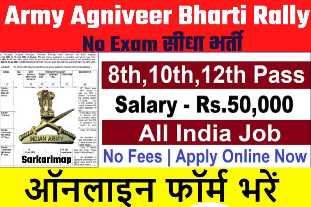 Army Agniveer Bharti Rally 2022