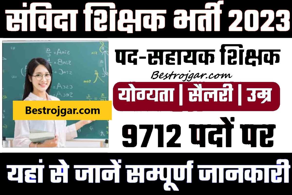 Rajasthan Samvida Teacher Bharti 2023