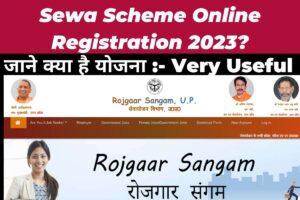 Sewa Scheme Online Registration 2023:- जाने क्या है योजना :- Very Useful 2 Sewa Scheme Online Registration 2023?