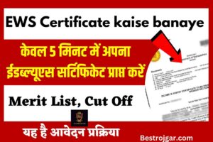 EWS Certificate kaise banaye 2023: केवल 5 मिनट में अपना ईडब्ल्यूएस सर्टिफिकेट प्राप्त करें, यह है आवेदन प्रक्रिया 3 EWS Certificate kaise banaye 2023