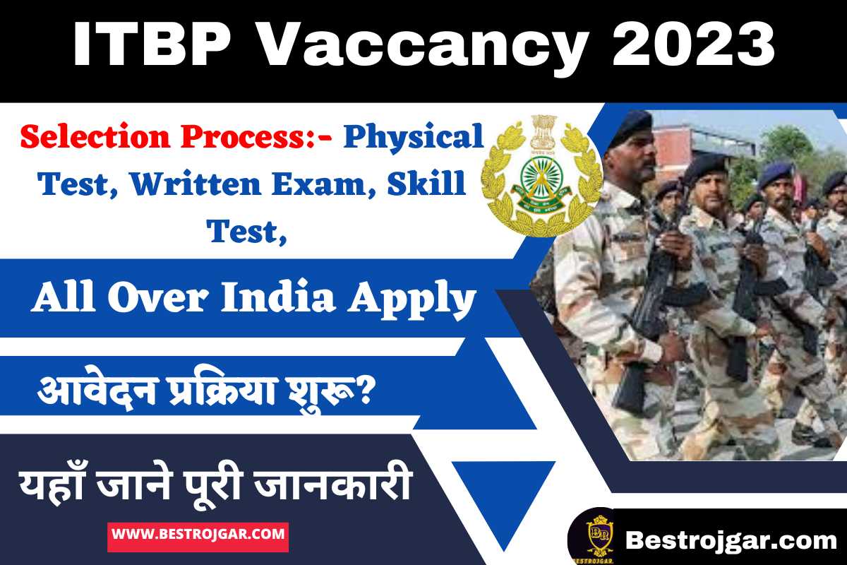 ITBP Vaccancy 2023