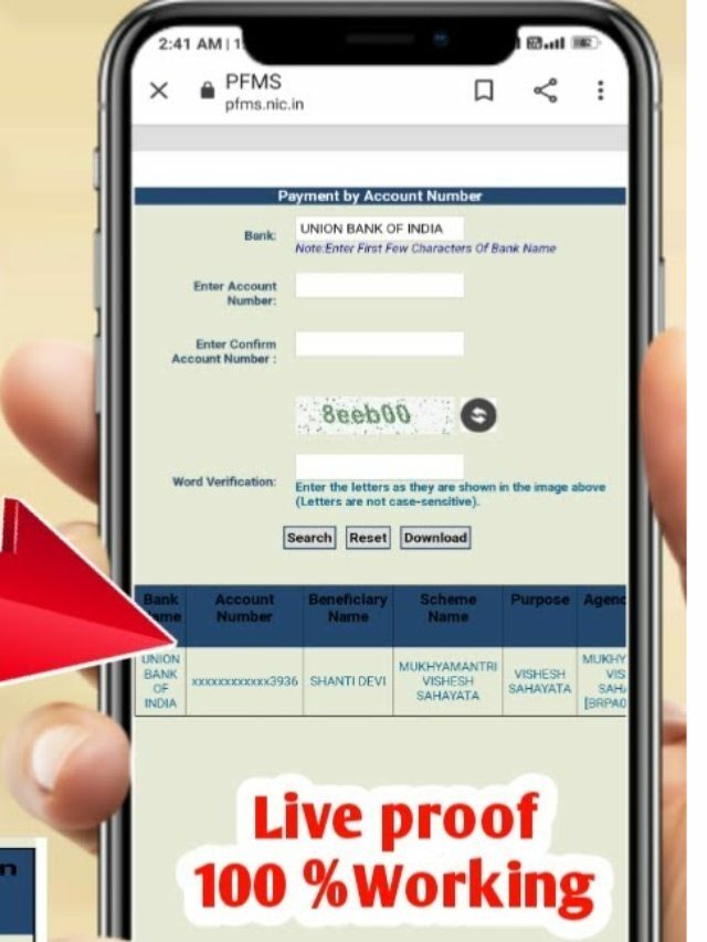PFMS Bank status check, यहां से चेक करें बैंक की स्थिति
