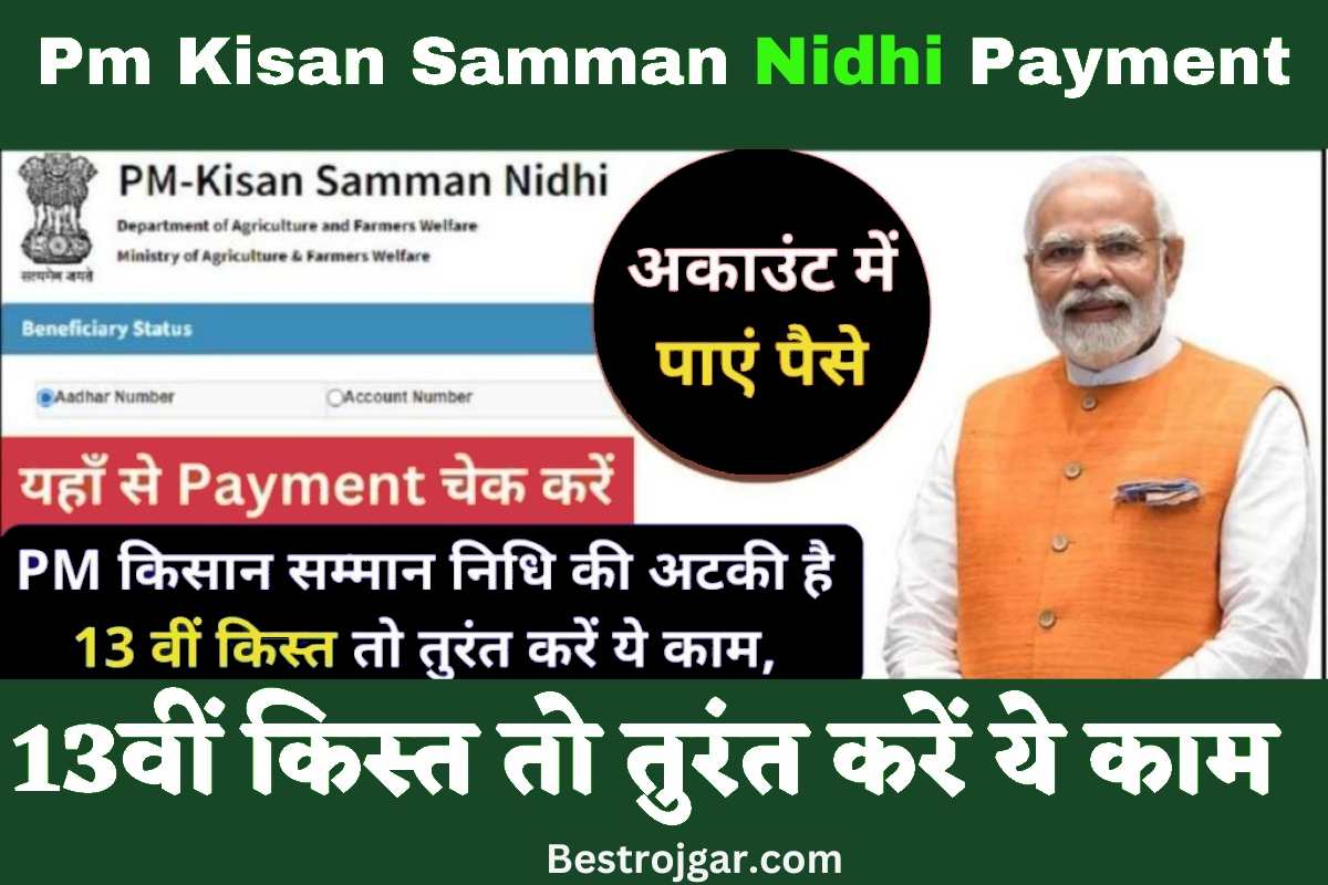Pm Kisan Samman Nidhi Payment