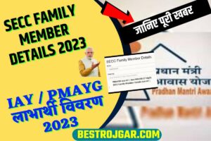 Bihar Sakshamta Pariksha Answer Key 2024: डाउनलोड लिंक (जारी किया गया) - यहाँ से चेक करे 6 SECC Family Member Details 2023 और IAY / PMAYG लाभार्थी विवरण 2023 pmayg.nic.in पर