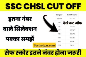 SSC CHSL Cut Off 2023 कितना जाएगा: सुरक्षित अंक केवल CHSL Cut Off में जाएगा, यह संख्या है, तभी यह मेरिट सूची @ ssc.nic.in पर रहेगा
