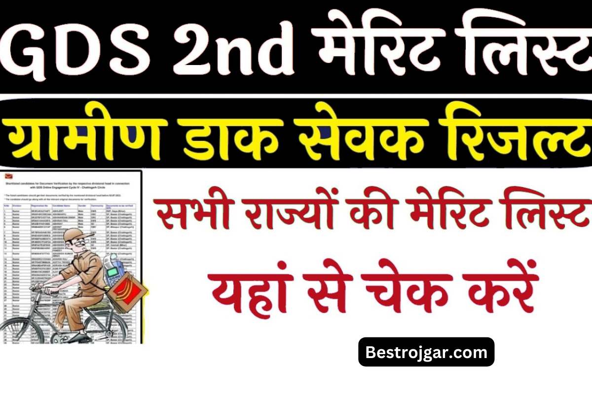 GDS 2nd Merit list 2023