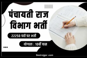 Panchayat vibagh bharti: क्लर्क सहित विभिन्न पदों पर 20004 से अधिक भर्ती, 10वीं 12वीं पास करें आवेदन