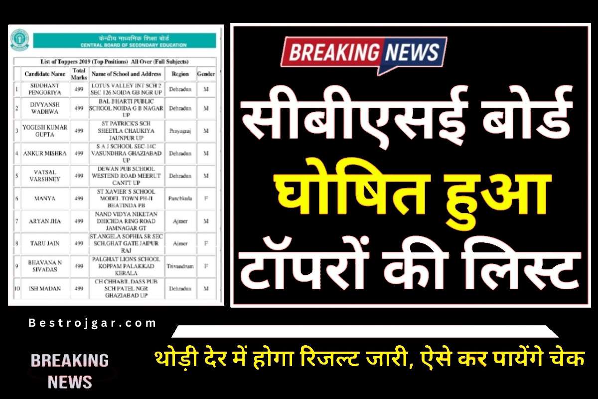 CBSE Topper List Jari