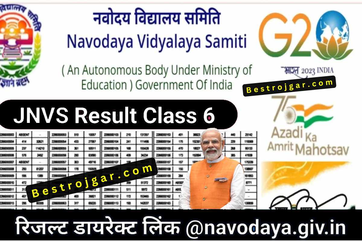 Navodaya Vidyalaya Cutoff list out