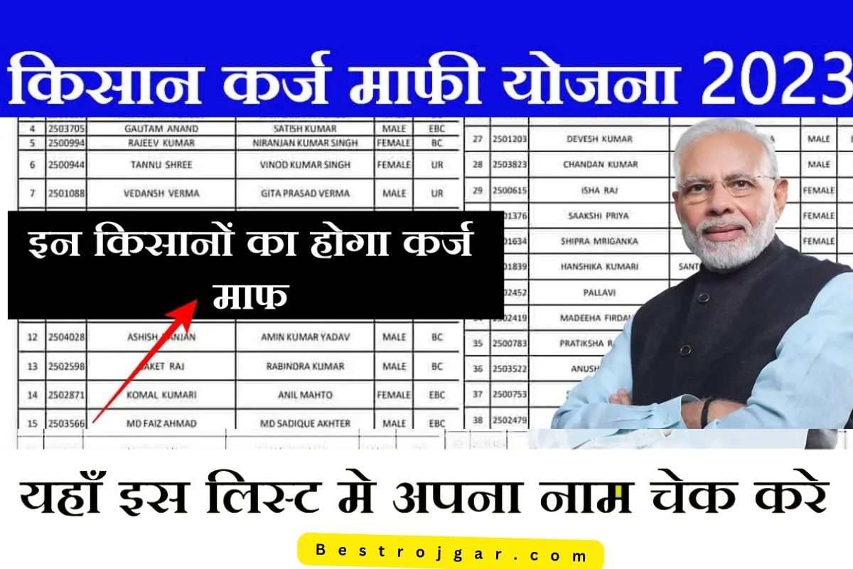 Kisan Karj Mafi list Check