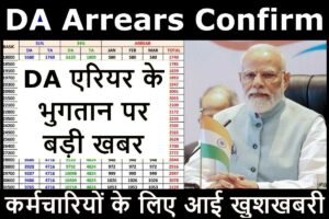 DA Arrear Confirm में 9% की बढ़ोतरी, आदेश जारी, 3 महीने देना होगा एरियर, खाते में बढ़ेगी राशिकर्मचारियों का महंगाई भत्ता 1 DA Arrears Confirm