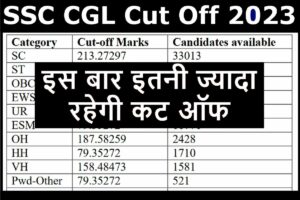 SSC CGL Exam cut off:  इस बार SSC CGL की कटऑफ इतनी ऊंची रहेगी