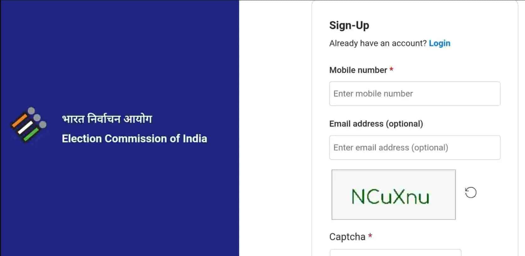 Online Process of Voter ID Card Photo Change Online