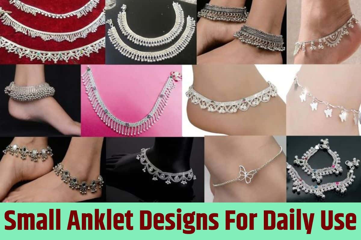 Small Anklet Designs For Daily Use 2023