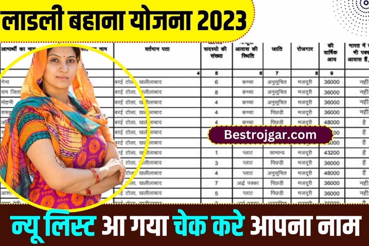 Ladli Behna Yojana Installment 2023