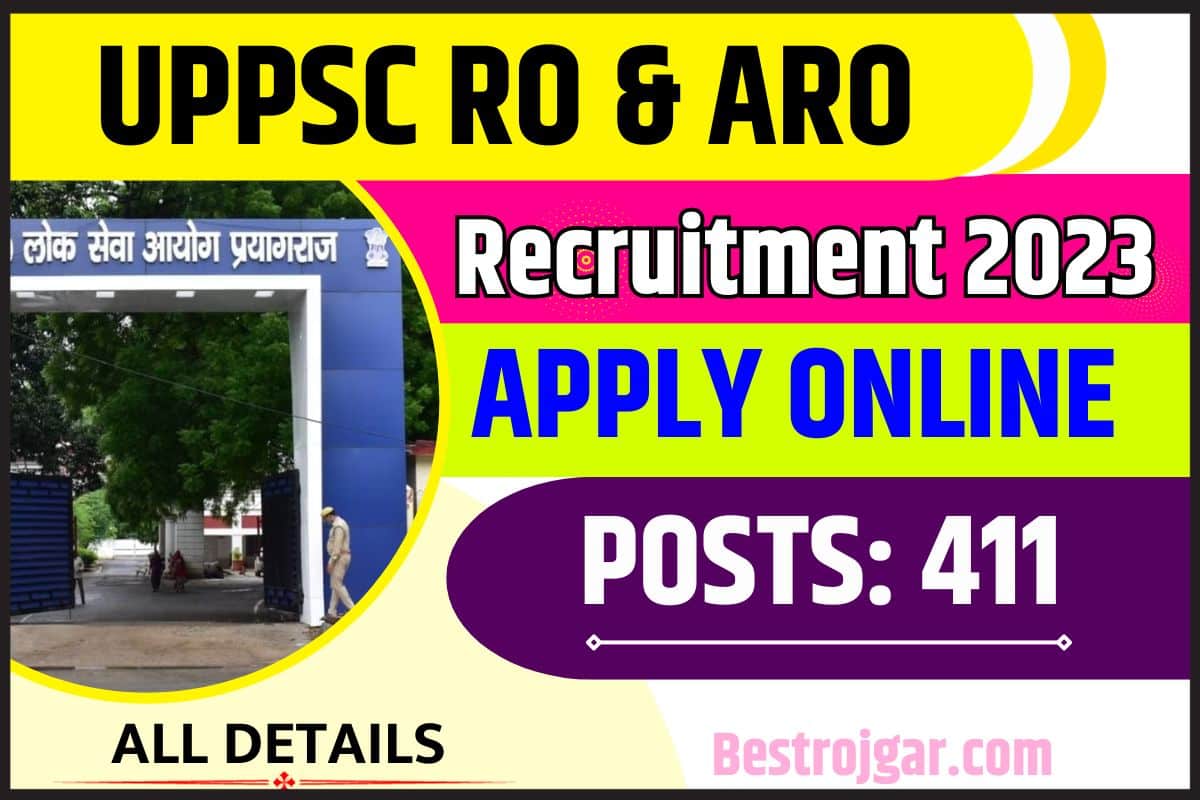 UPPSC RO And ARO Recruitment 2023