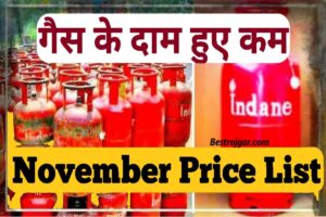 LPG Gas Cylinder November Price List 2023 : गैस के दाम हुए कम यहाँ से देखे नवम्बर के लिस्ट