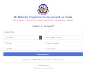 Bihar RPCAU Vacancy 2023: बिहार राजेंद्र कृषि विश्वविघालय से जारी हुई नई भर्ती, जाने क्या है पूरी भर्ती और आवेदन प्रक्रिया 6 klj