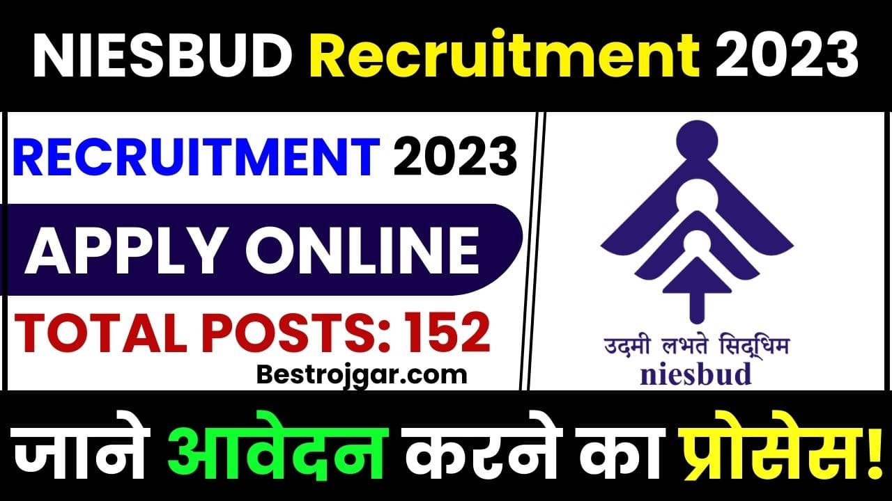 NIESBUD Recruitment 2023