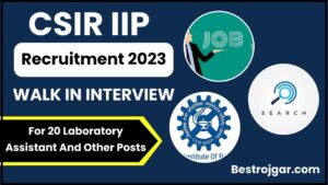 CSIR IIP Recruitment 2023