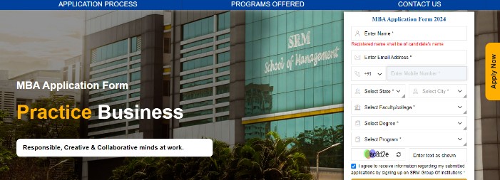 SRMJEEM 2024 :- SRM University MBA Online Apply Link, परीक्षा तिथियां यहां देखें और जाने यहाँ से Full Information 6 SRMJEEM
