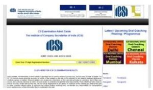 ICSI Admit Card 2023: डाउनलोड लिंक, सीएस कार्यकारी और पेशेवर हॉल टिकट दिसंबर 2023 5 TGR