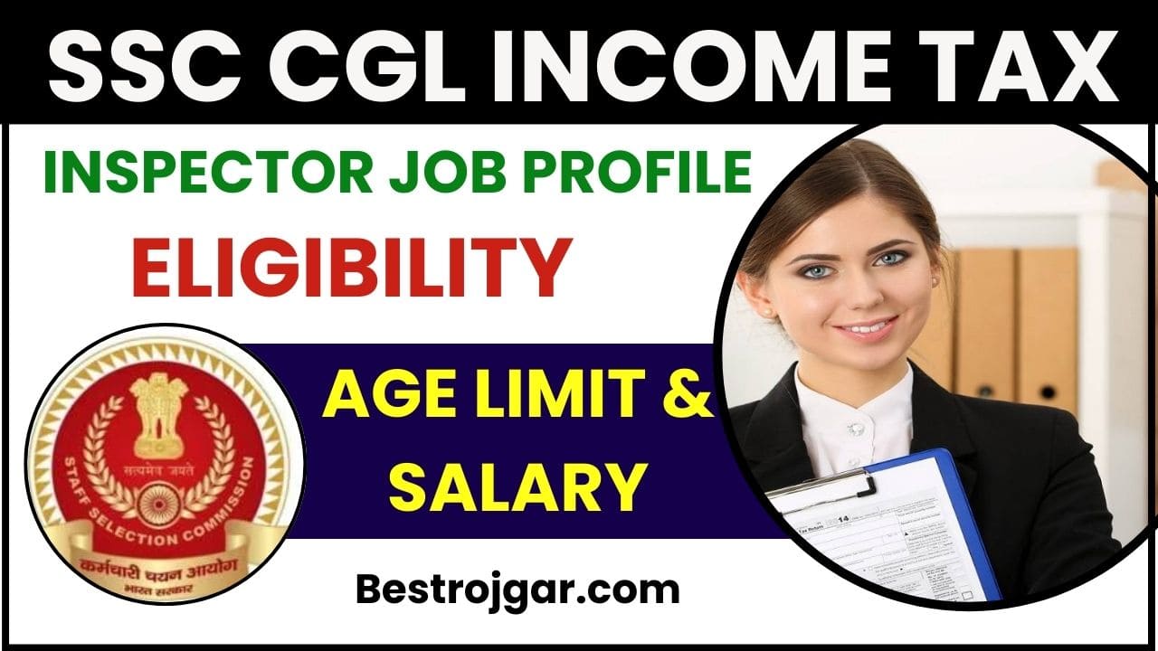 SSC CGL Income Tax Inspector 2024