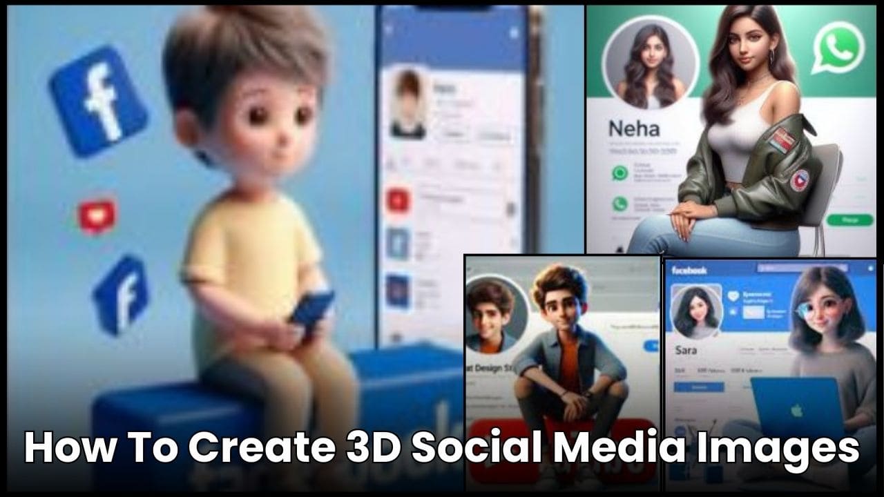 How To Create 3D Social Media Images