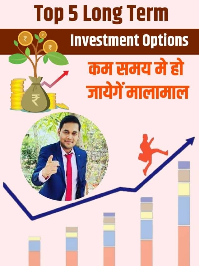 Top 5 Long Term Investment Options 2024 : इन 5 क्षेत्रो मे किया निवेश तो कम समय मे हो जायेगें मालामाल