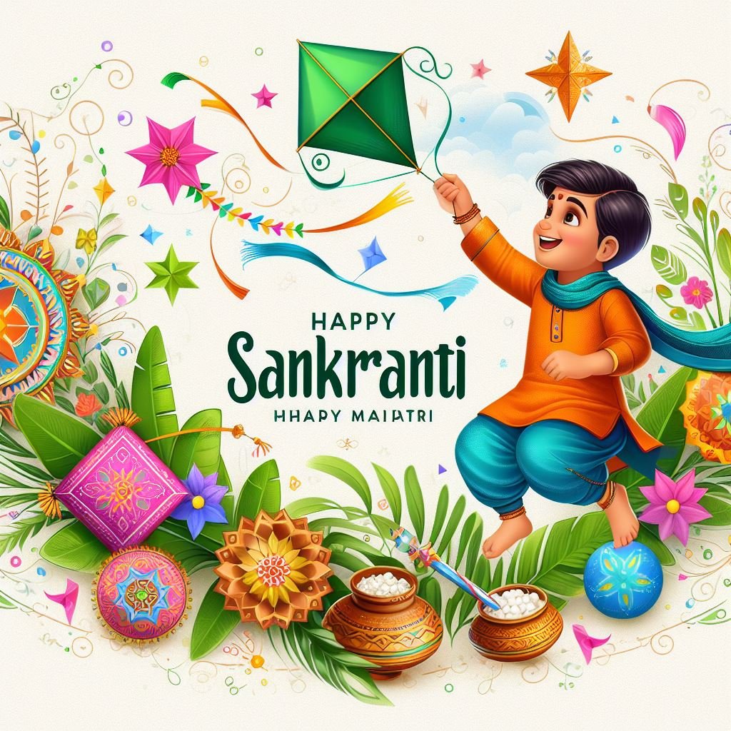 Happy Makar Sankranti Wishes 2024 : Send Makar Sankranti Wishes,shayari pics and quotes to your friends and relatives 8 TY