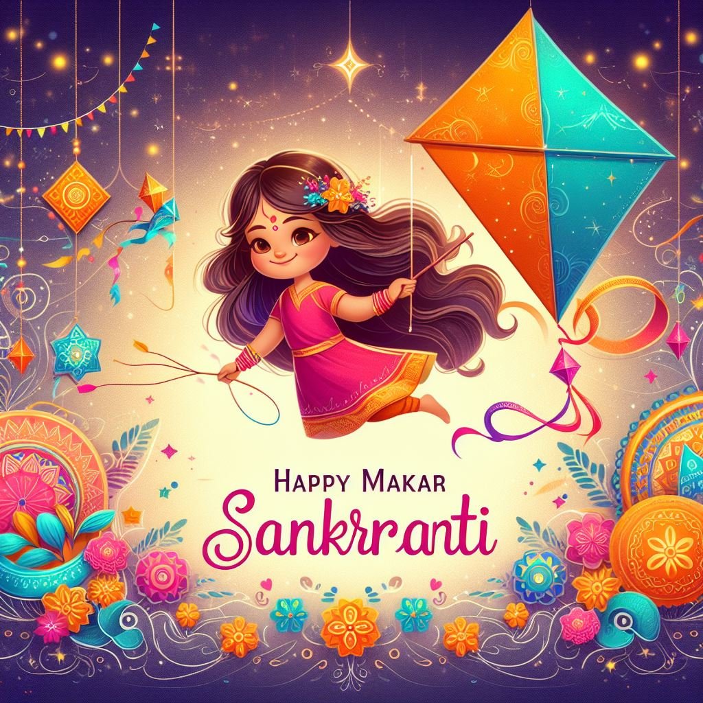 Happy Makar Sankranti Wishes 2024 : Send Makar Sankranti Wishes,shayari pics and quotes to your friends and relatives 9 YUHJ