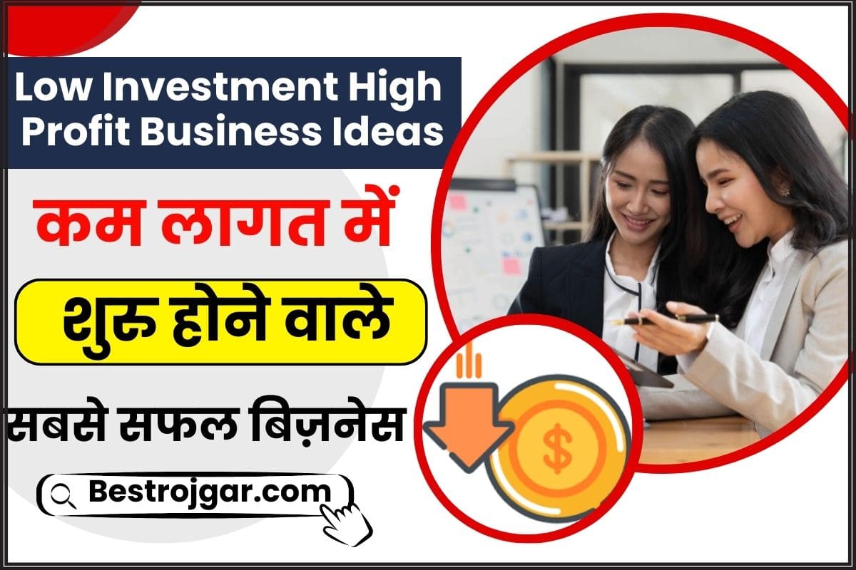 Low Investment High Profit Business Ideas 2024