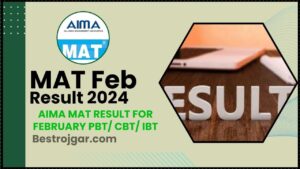 MAT Feb Result 2024