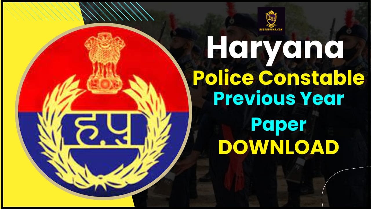 Haryana Police Constable Previous Year Paper 2024