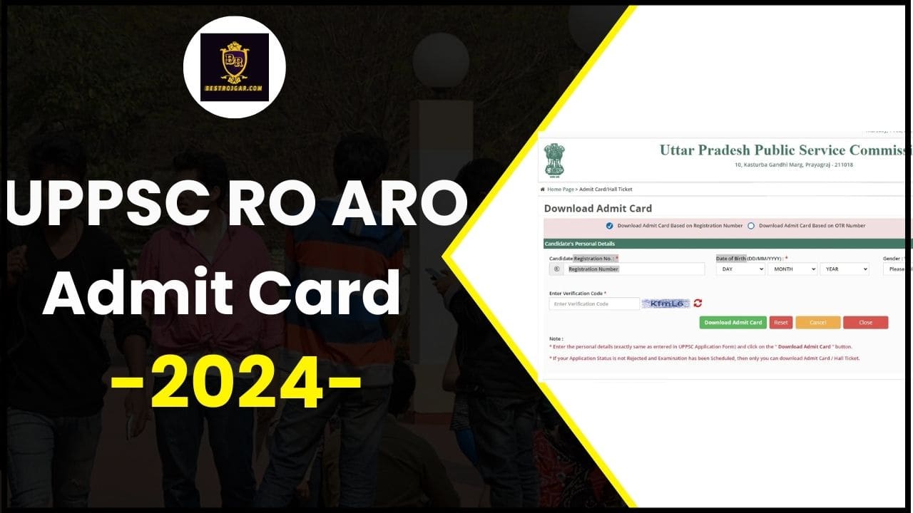 UPPSC RO ARO Admit Card 2024
