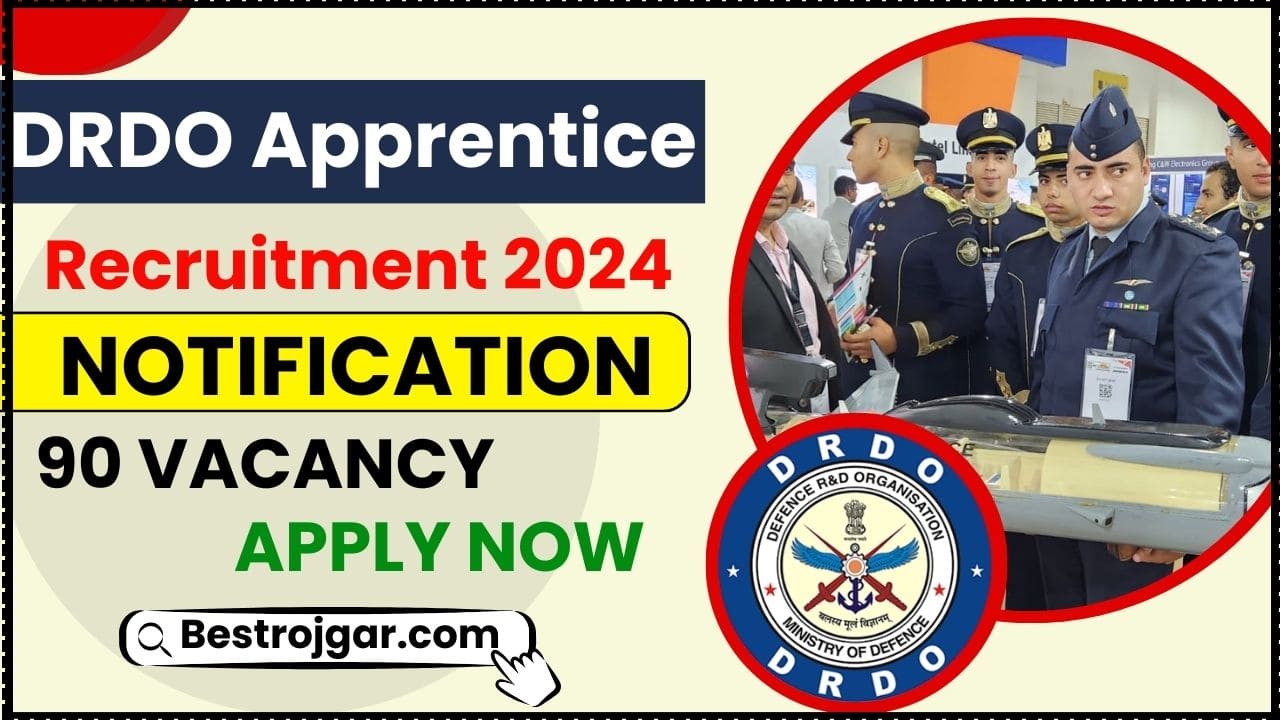 DRDO Apprentice Recruitment 2024