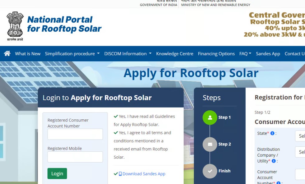 National Solar Rooftop Portal 2024 Apply For Rooftop Solar, Login