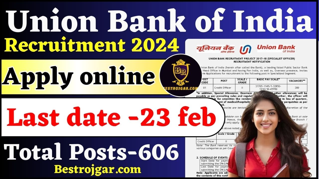 Union Bank of India Recruitment 2024