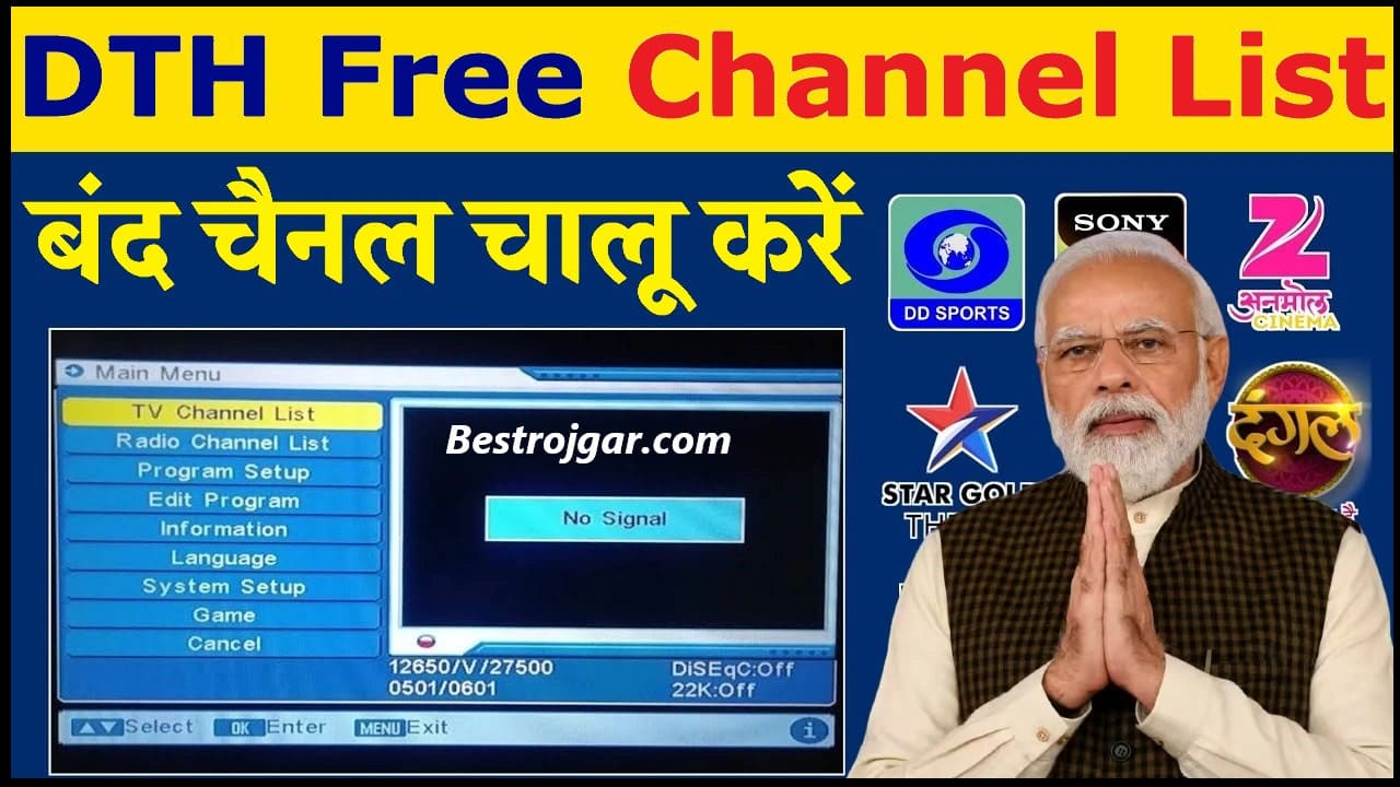 DTH Free Channel List 