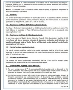 HPSCB Junior Clerk Exam Pattern 2