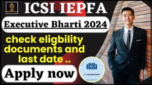 Good News: सभी स्कूलों में बढ़ा di गर्मी की छुट्टी - नोटिस जारी 4 ICSI IEPFA Executive Recruitment 2024 :Online Apply for 20 Vacancies, Check Eligibility & all details (Link Active )